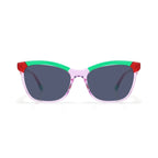 Betty’s Retro Shades Angelica sunglasses in marbled purple with dark grey lenses
