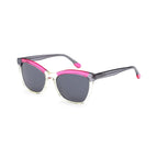 Betty’s Retro Shades Angelica sunglasses in marbled rose with dark grey lenses