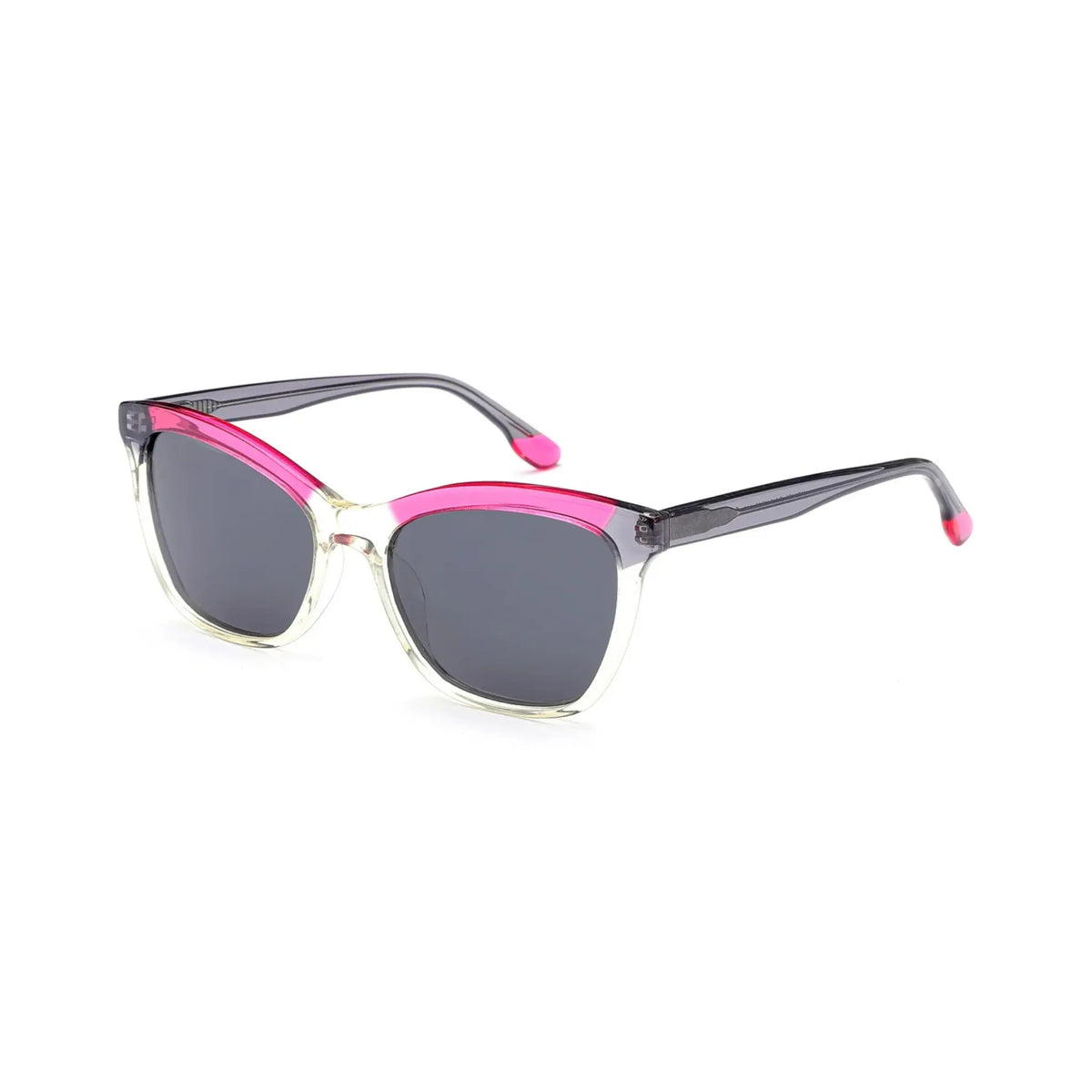 Betty’s Retro Shades Angelica sunglasses in marbled rose with dark grey lenses