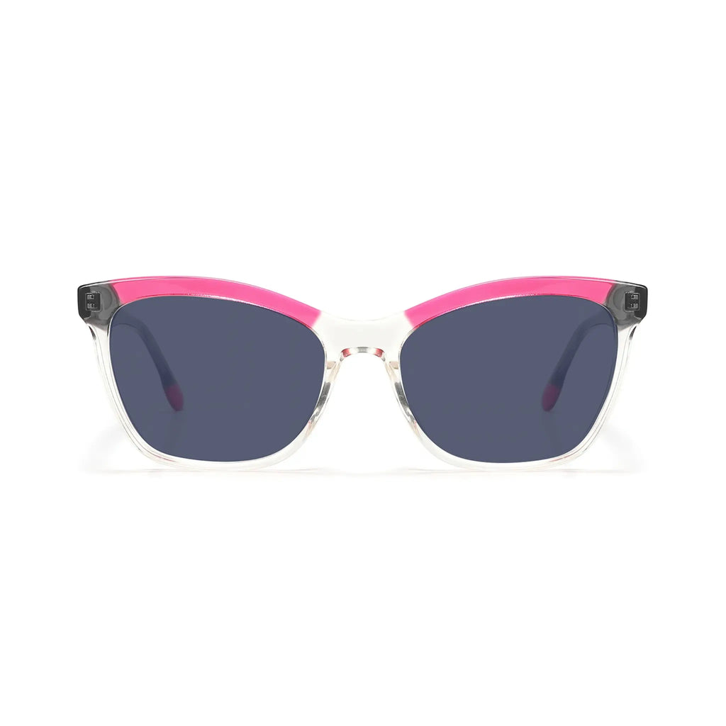 Betty’s Retro Shades Angelica sunglasses in marbled rose with dark grey lenses