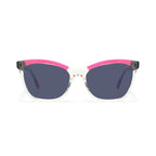 Betty’s Retro Shades Angelica sunglasses in marbled rose with dark grey lenses
