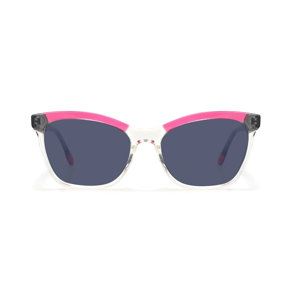 Betty’s Retro Shades Angelica sunglasses in marbled rose with dark grey lenses