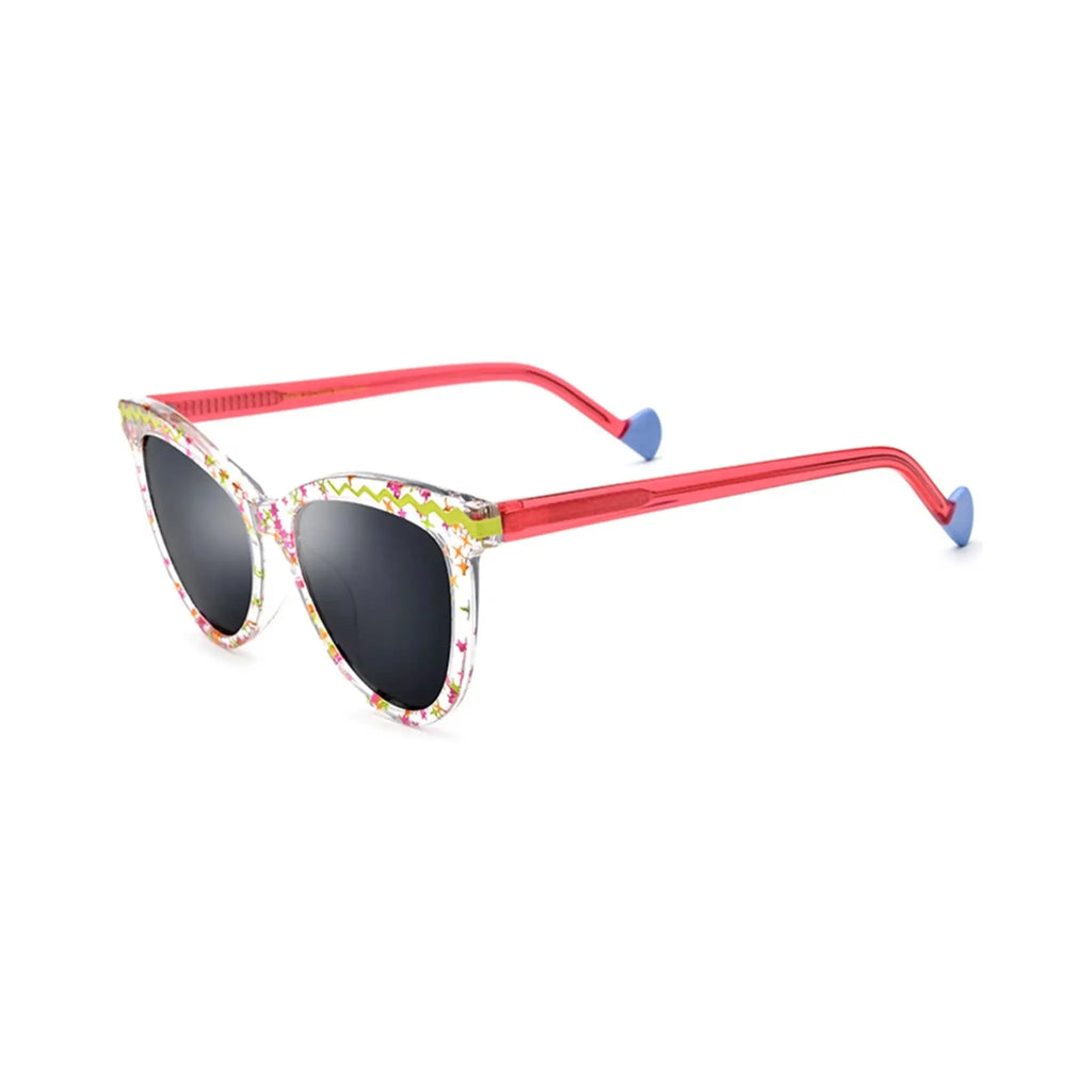 Betty’s Retro Shades Bambi sunglasses in frost with dark grey lenses