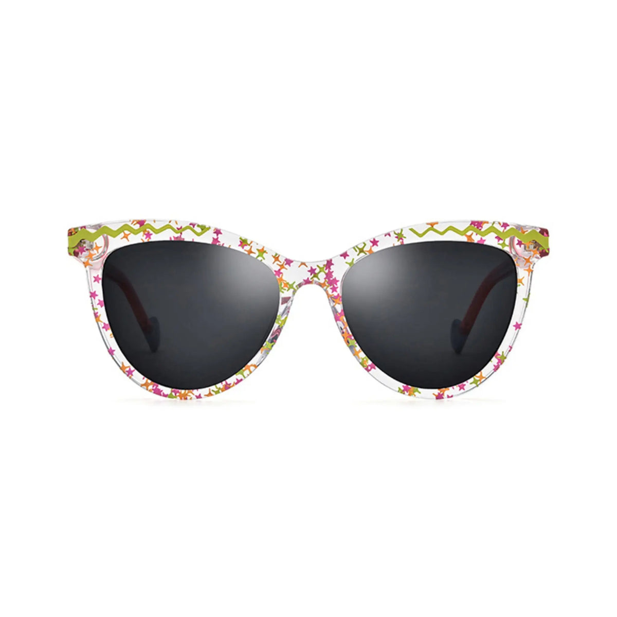 Betty’s Retro Shades Bambi sunglasses in frost with dark grey lenses
