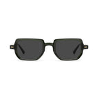 Betty’s Retro Shades Beatrice sunglasses in clear green with dark grey lenses