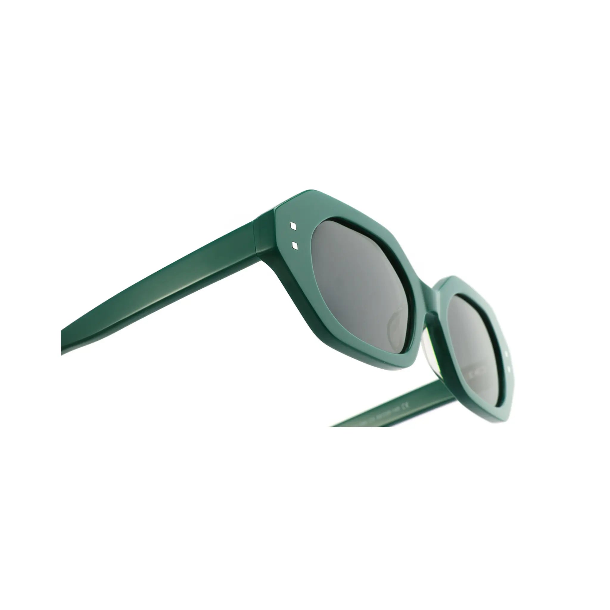 Betty’s Retro Shades Bettina sunglasses in green with dark grey lenses