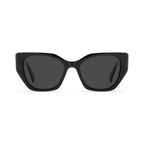 Betty’s Retro Shades Celeste sunglasses in black with dark grey lenses
