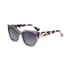 Betty’s Retro Shades Clara sunglasses in clear grey with grey gradient lenses