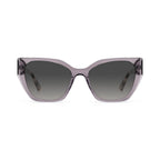Betty’s Retro Shades Clara sunglasses in clear grey with grey gradient lenses