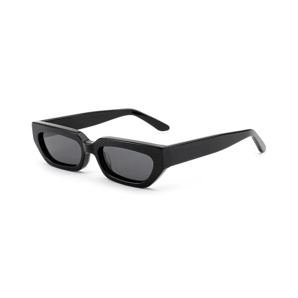 Betty’s Retro Shades Cleo sunglasses in black with dark grey lenses