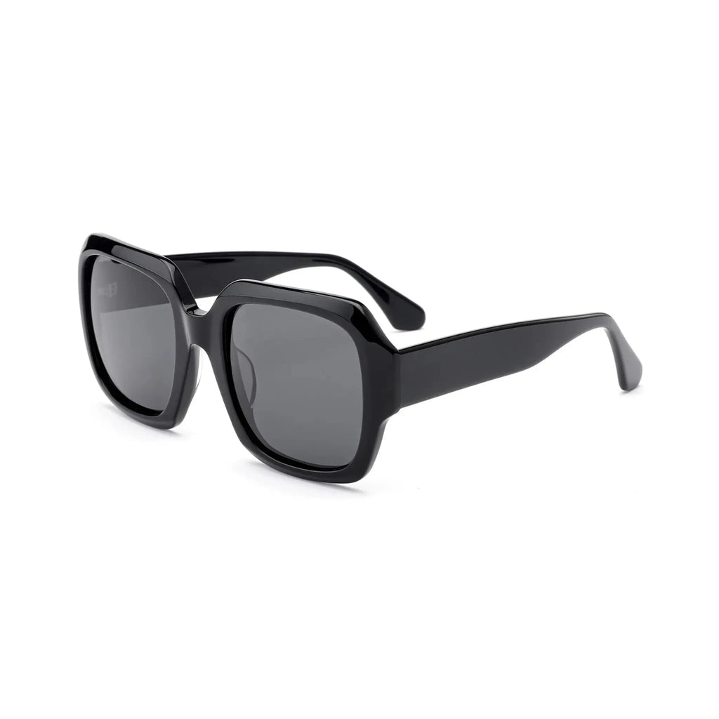 Betty’s Retro Shades Colette sunglasses in black with dark grey lenses