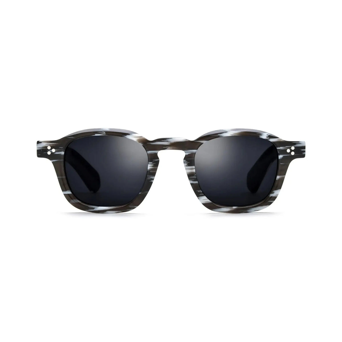 Betty’s Retro Shades Connie sunglasses in marbled black with dark grey lenses
