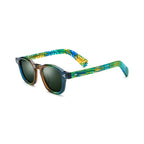 Betty’s Retro Shades Connie sunglasses in marbled green with dark green lenses
