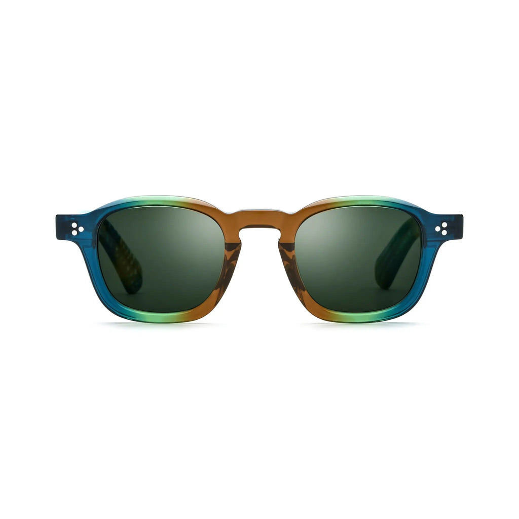 Betty’s Retro Shades Connie sunglasses in marbled green with dark green lenses