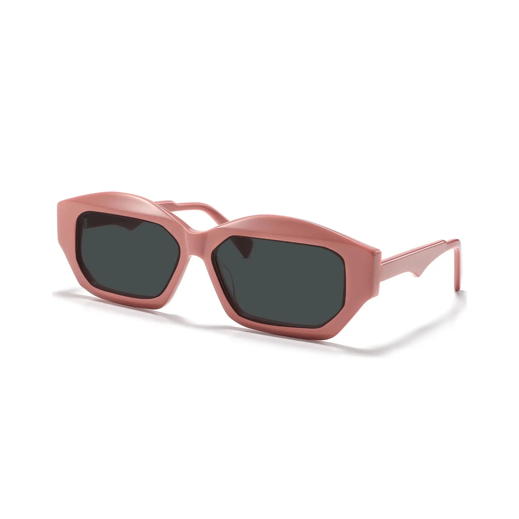Betty’s Retro Shades Daphne sunglasses in pink with dark grey lenses