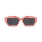 Betty’s Retro Shades Daphne sunglasses in pink with dark grey lenses