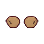 Betty’s Retro Shades Elise sunglasses in brown with amber lenses
