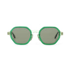 Betty’s Retro Shades Elise sunglasses in clear green with green lenses
