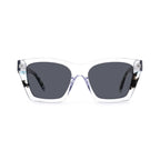 Betty’s Retro Shades Esther sunglasses in frost with dark grey lenses