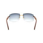 Betty’s Retro Shades Gia sunglasses in gold with grey gradient lenses