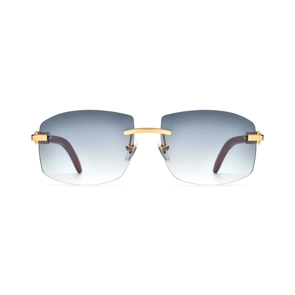 Betty’s Retro Shades Gia sunglasses in gold with grey gradient lenses