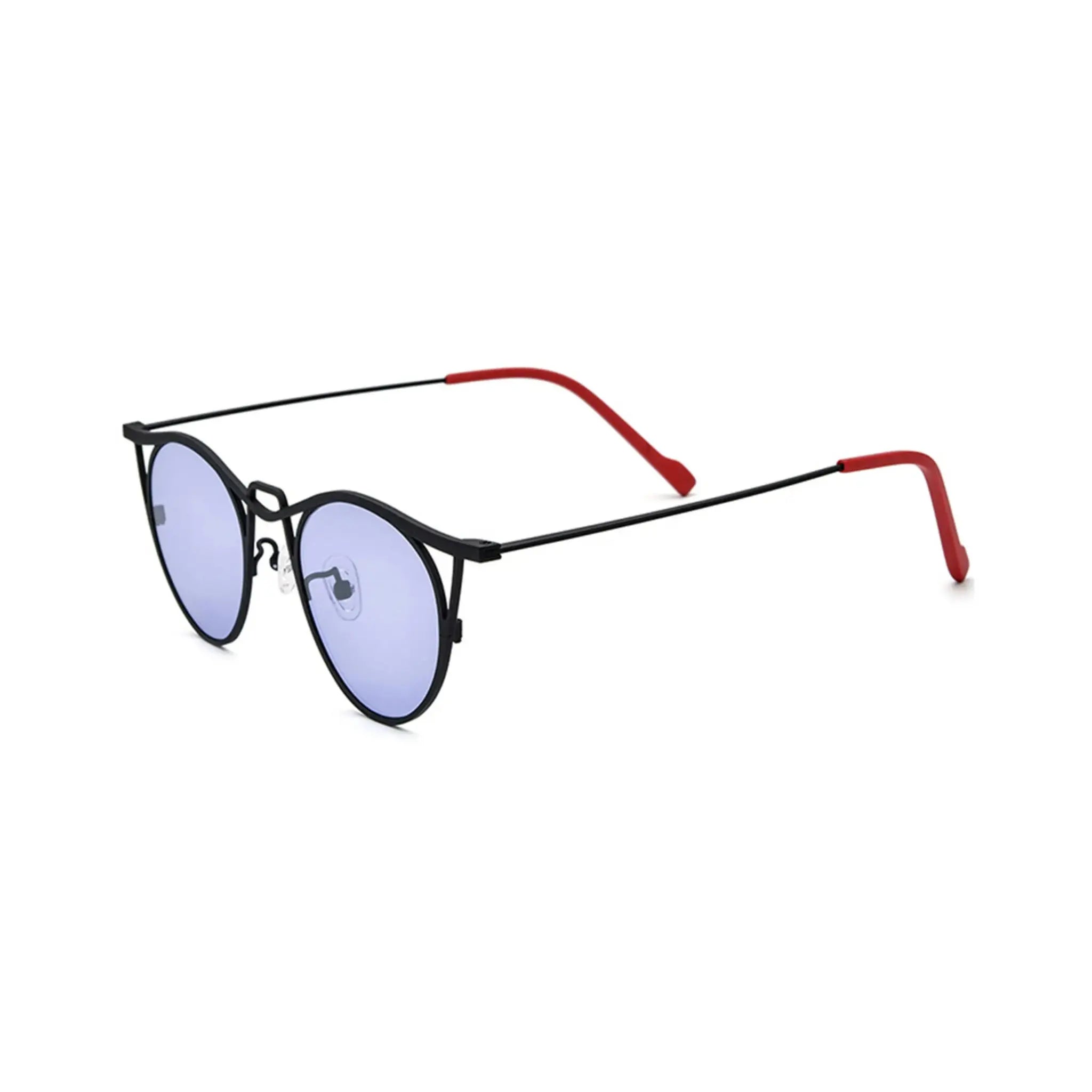 Betty’s Retro Shades Gigi sunglasses in black with purple lenses