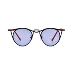 Betty’s Retro Shades Gigi sunglasses in black with purple lenses