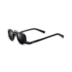 Betty’s Retro Shades Inez sunglasses in black with dark grey lenses