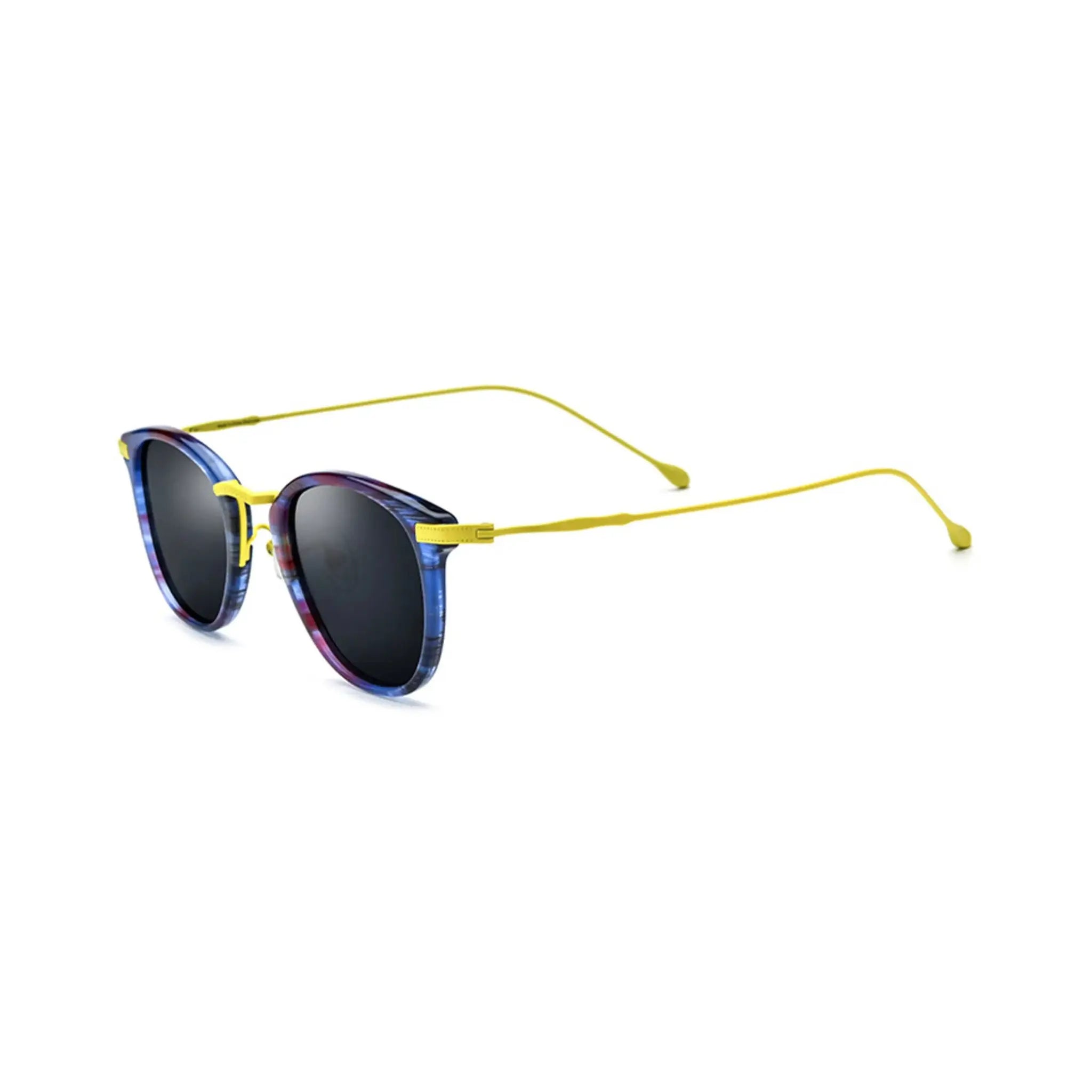 Betty’s Retro Shades Jean sunglasses in marbled rose with dark grey lenses