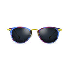 Betty’s Retro Shades Jean sunglasses in marbled rose with dark grey lenses