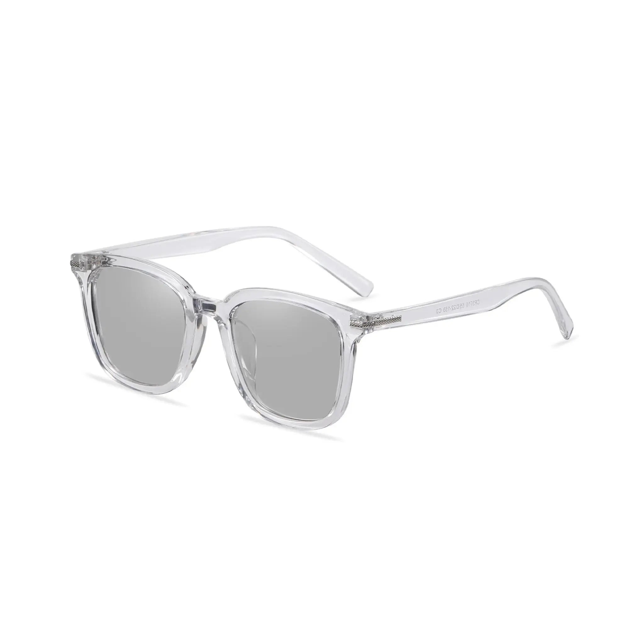 Betty’s Retro Shades Lana sunglasses in clear grey with light grey lenses