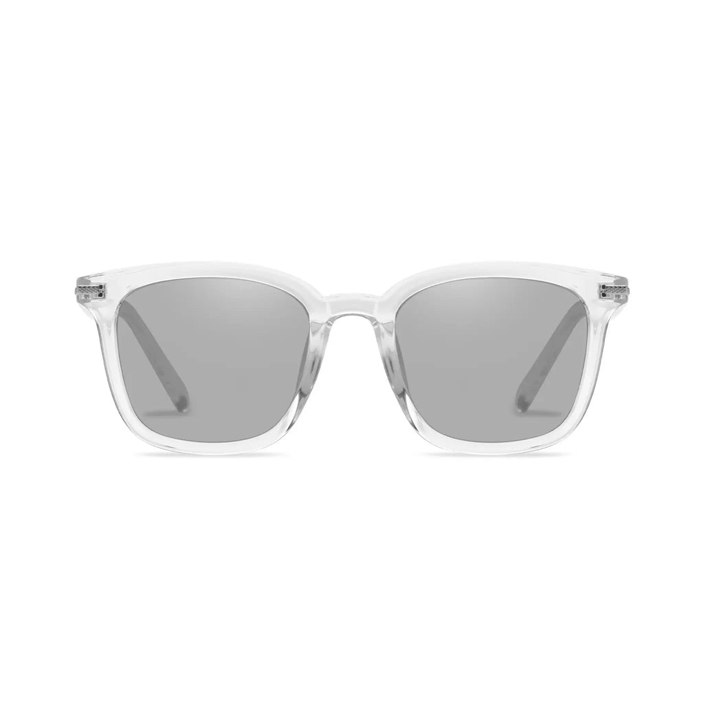 Betty’s Retro Shades Lana sunglasses in clear grey with light grey lenses