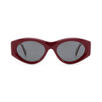 Betty’s Retro Shades Loretta sunglasses in wine red with dark grey lenses