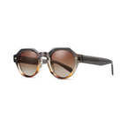 Betty’s Retro Shades Madge sunglasses in grey gradient with amber gradient lenses