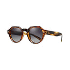 Betty’s Retro Shades Madge sunglasses in marbled brown with grey gradient lenses
