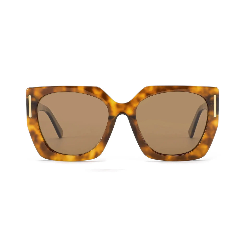 Betty’s Retro Shades Magnolia sunglasses in tortoiseshell with amber lenses