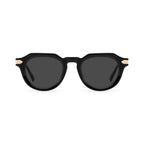 Betty’s Retro Shades Mitzi sunglasses in black with dark grey lenses