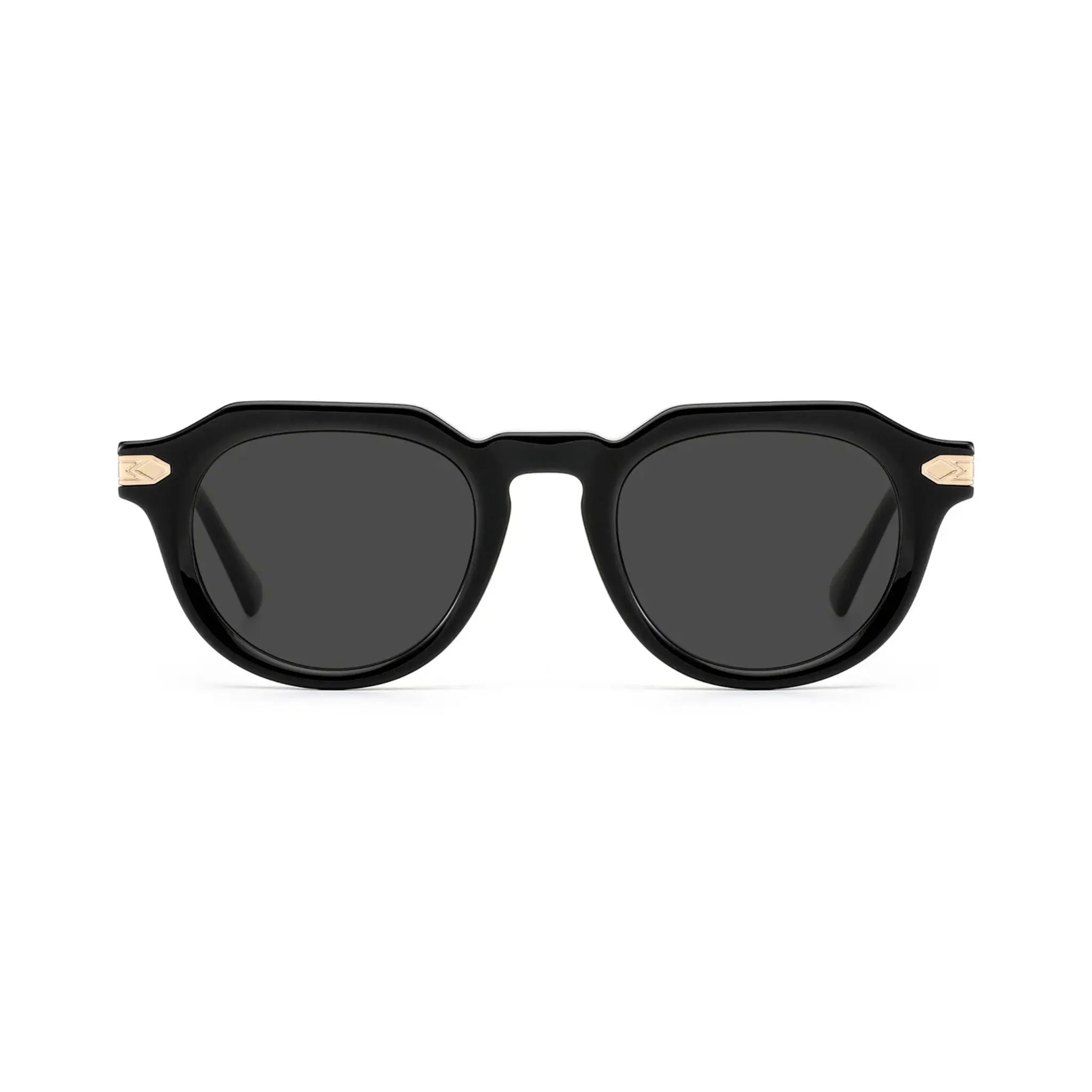 Betty’s Retro Shades Mitzi sunglasses in black with dark grey lenses