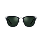 Betty’s Retro Shades Mona sunglasses in black with dark green lenses