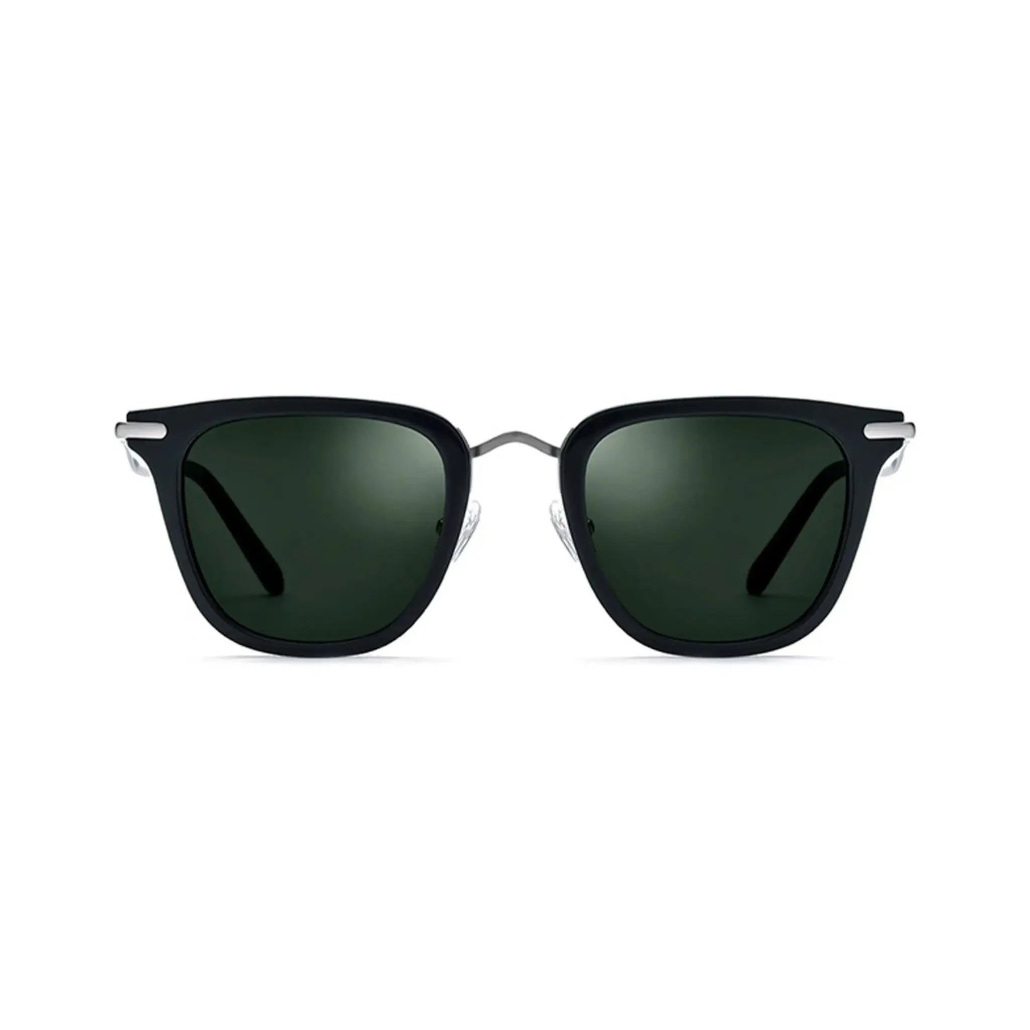 Betty’s Retro Shades Mona sunglasses in black with dark green lenses
