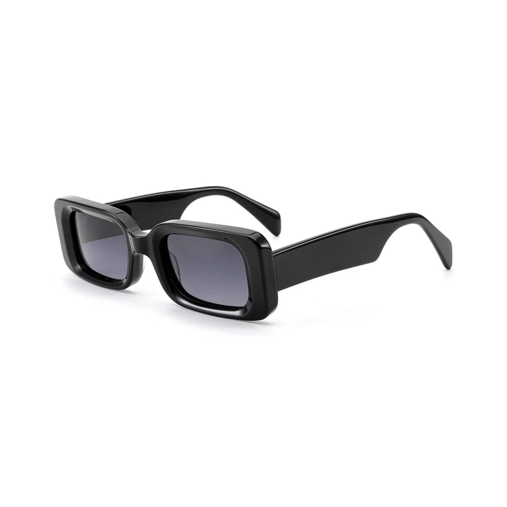 Betty’s Retro Shades Penelope sunglasses in black with grey gradient lenses