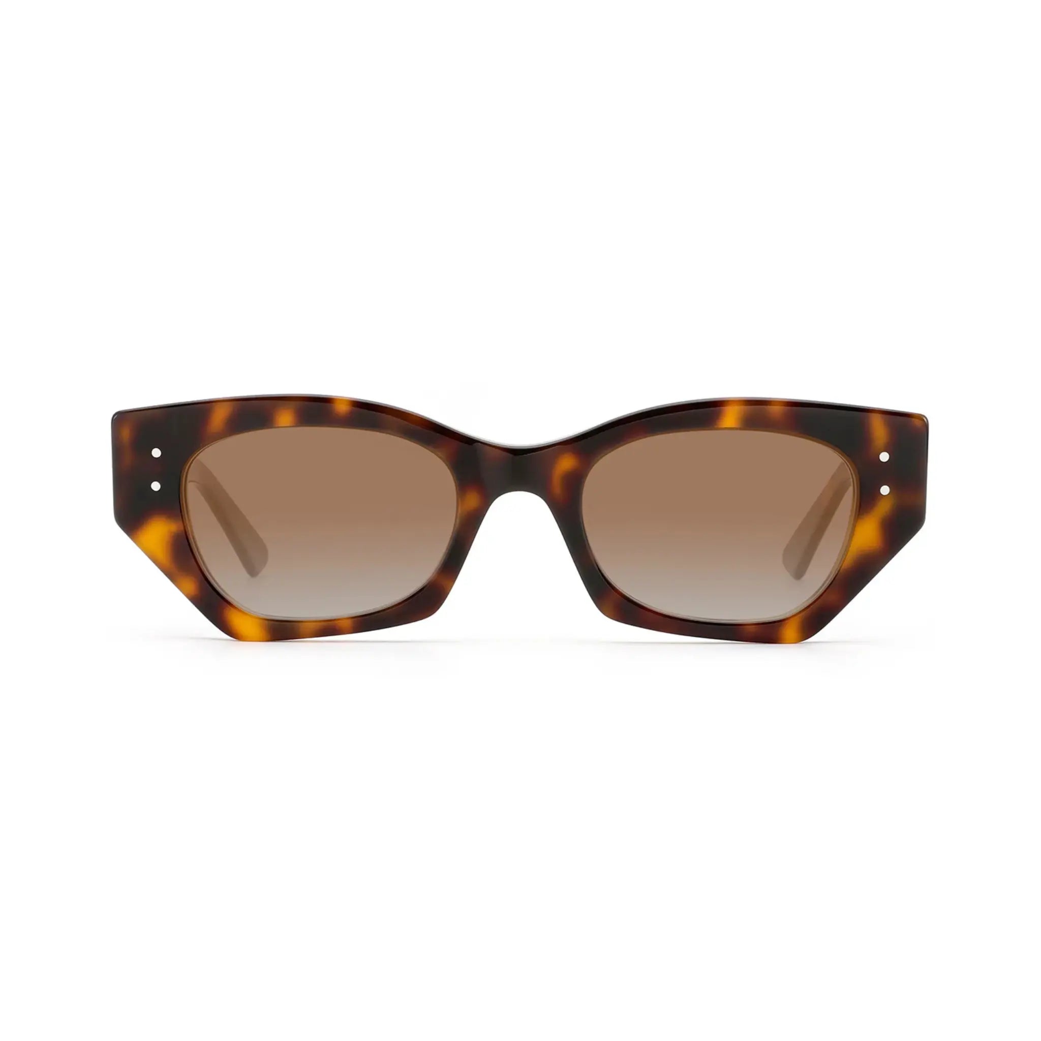 Betty’s Retro Shades Phyllis sunglasses in tortoiseshell with amber gradient lenses