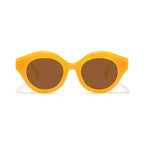 Betty’s Retro Shades Posey sunglasses in honey with amber lenses