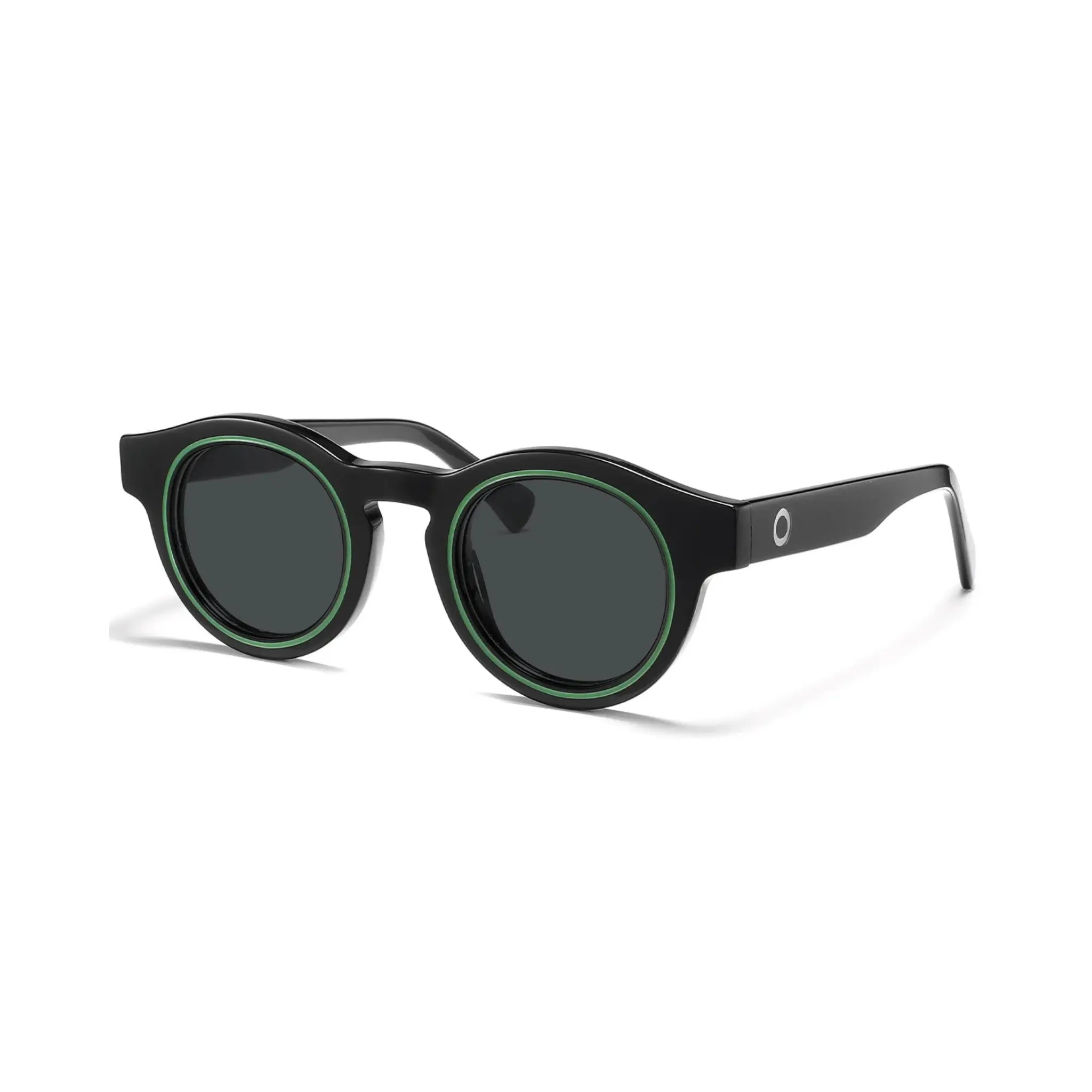 Betty’s Retro Shades Rita sunglasses in black with dark grey lenses