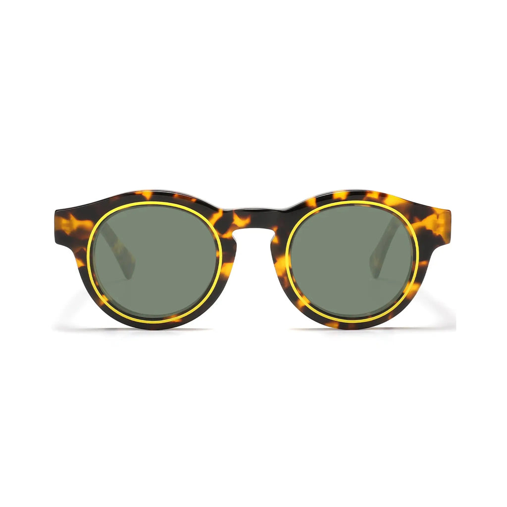 Betty’s Retro Shades Rita sunglasses in tortoiseshell with dark green lenses