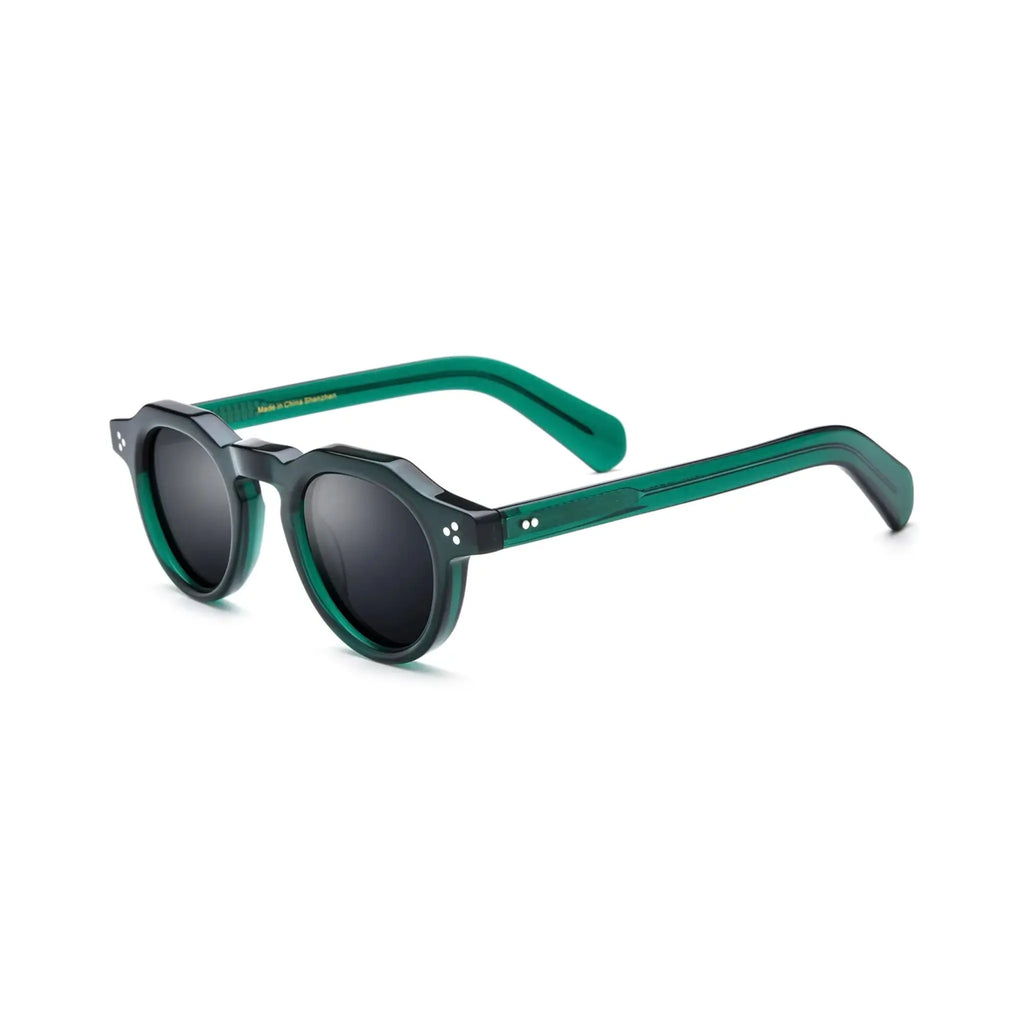 Betty’s Retro Shades Romy sunglasses in green with dark grey lenses