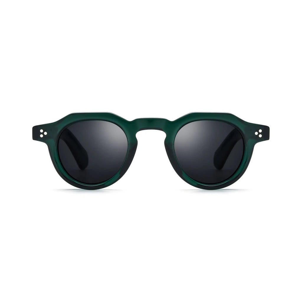 Betty’s Retro Shades Romy sunglasses in green with dark grey lenses