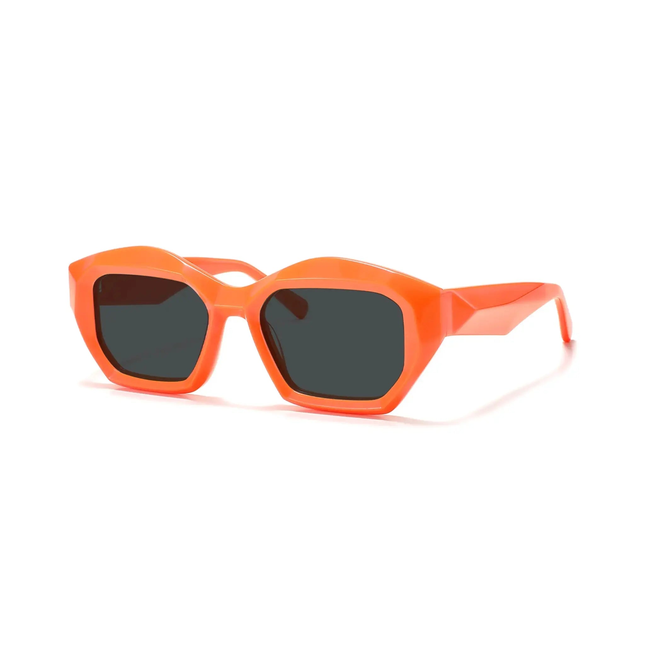 Betty’s Retro Shades Roxie sunglasses in orange with dark grey lenses
