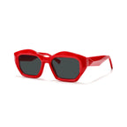 Betty’s Retro Shades Roxie sunglasses in red with dark grey lenses