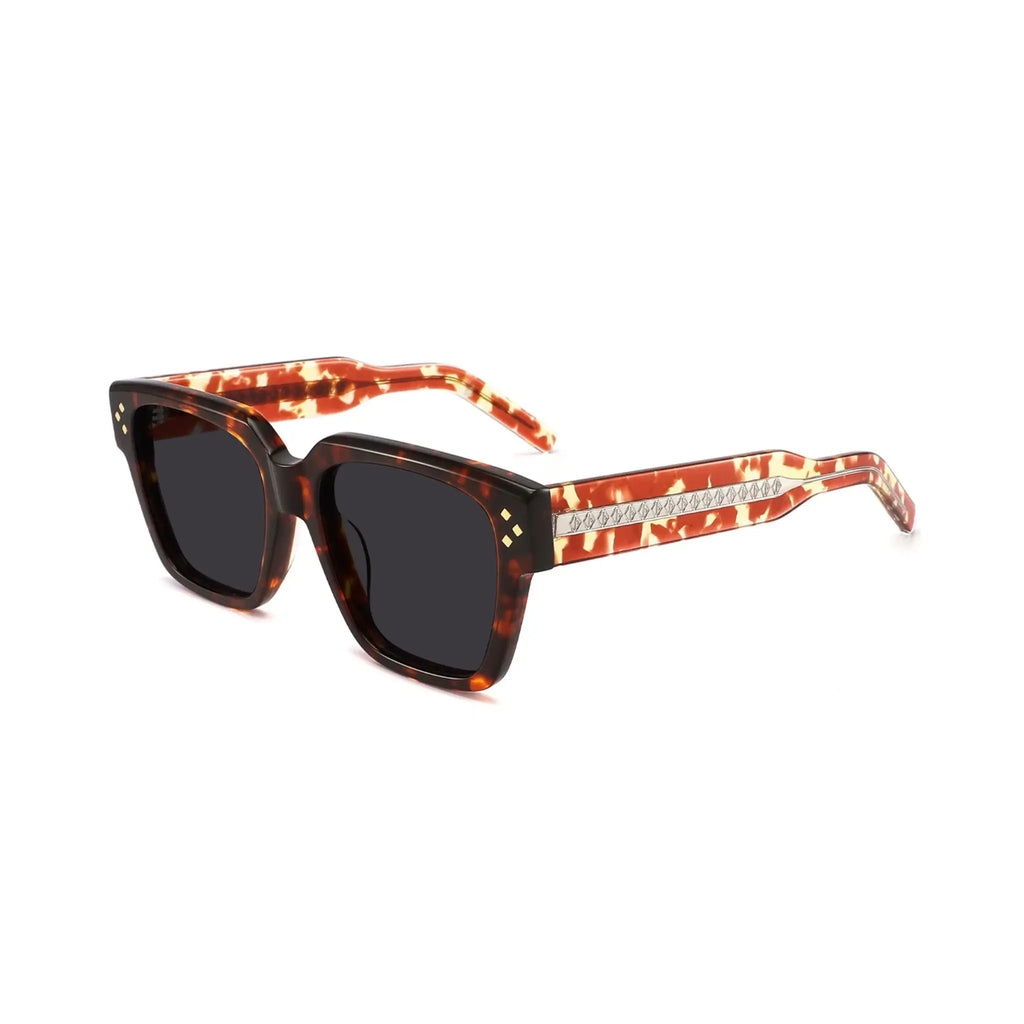 Betty’s Retro Shades Ruby sunglasses in tortoiseshell with dark grey lenses